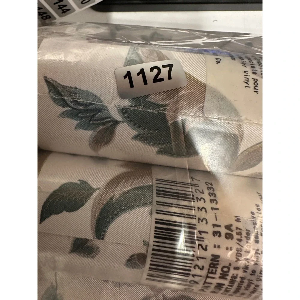 Brewster Floral Wallpaper Border Prepasted Vinyl Burgundy Cream 5 Rolls 31-13332
